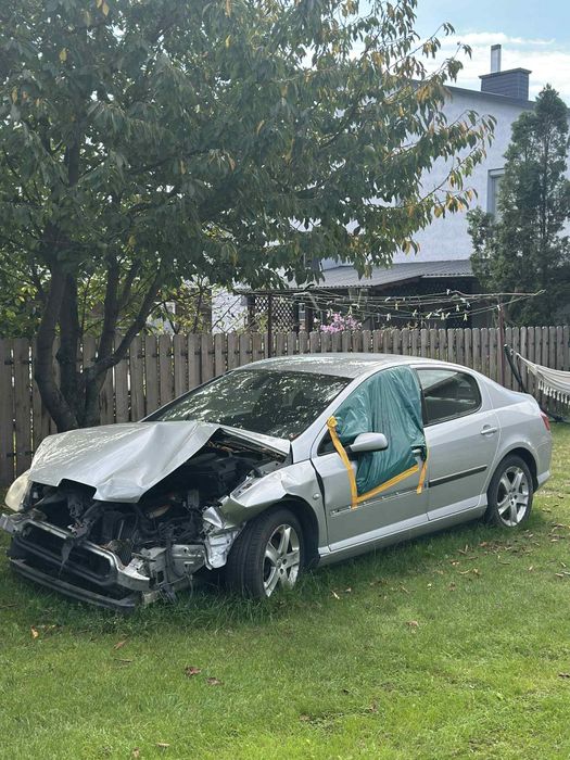 Peugeot 407 uszkodzony