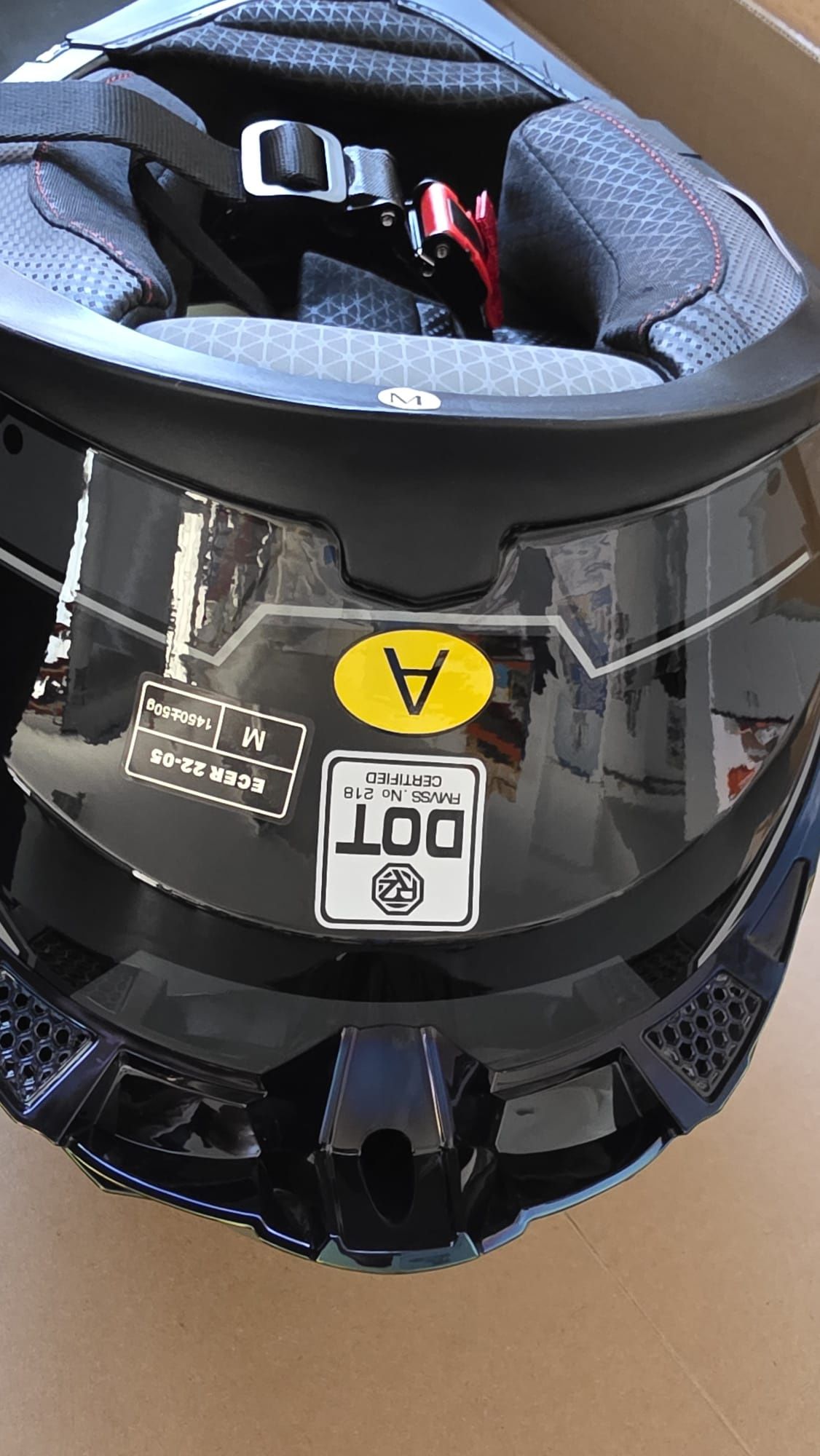 Capacete modular tamanho M