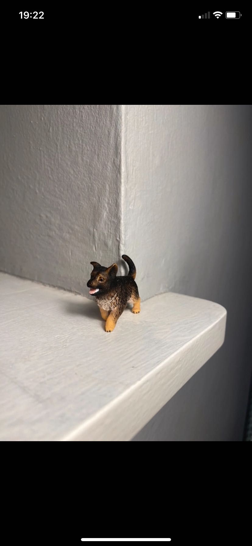 Schleich pies młody owczarek niemiecki figurki zwierząt model 2014 r.