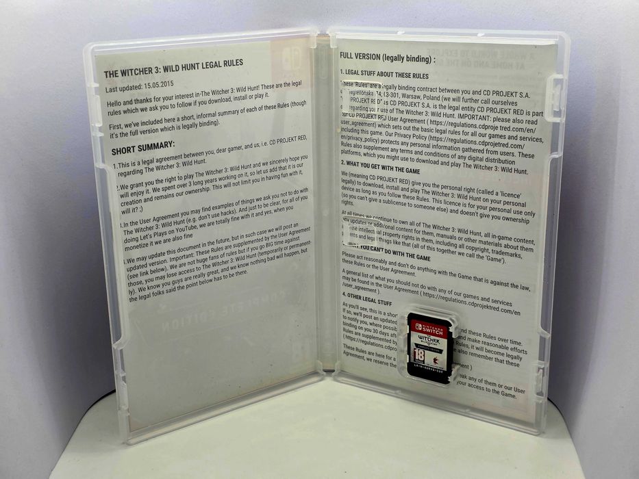 Wiedźmin 3 Edycja Kompletna - Nintendo Switch