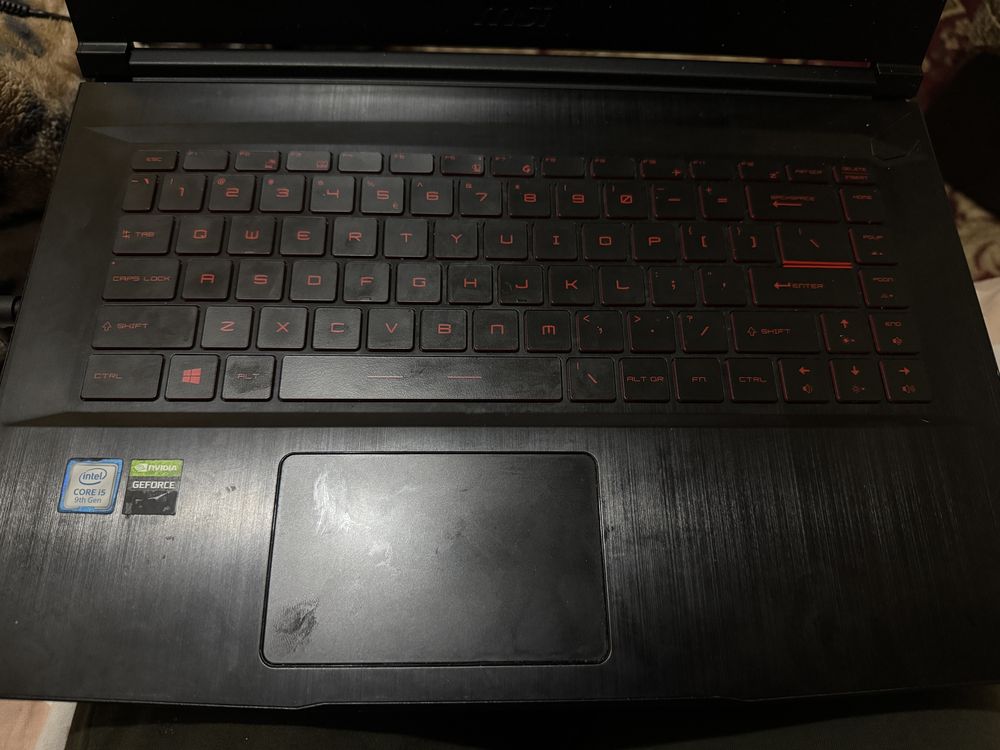 Ігровий ноутбук MSI  Katana rtx2060, i5 9300h