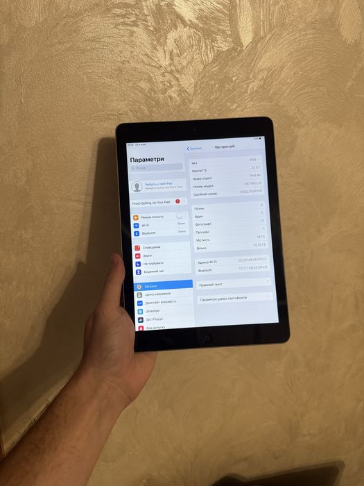 iPad Air 1 Apple Планшет