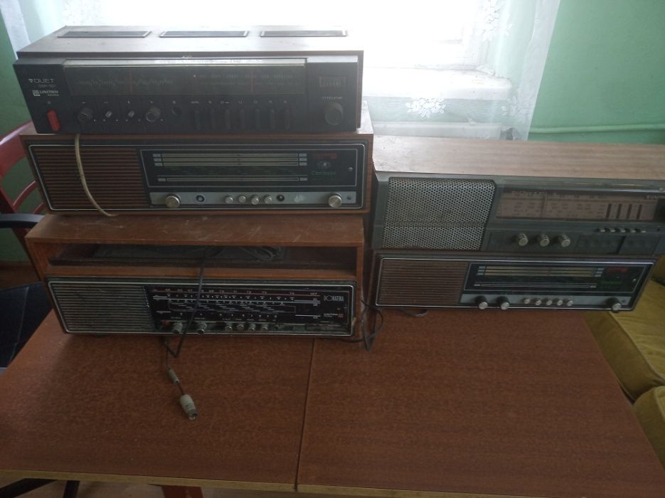 UNITRA diora stare radia komplet 5 sztuk