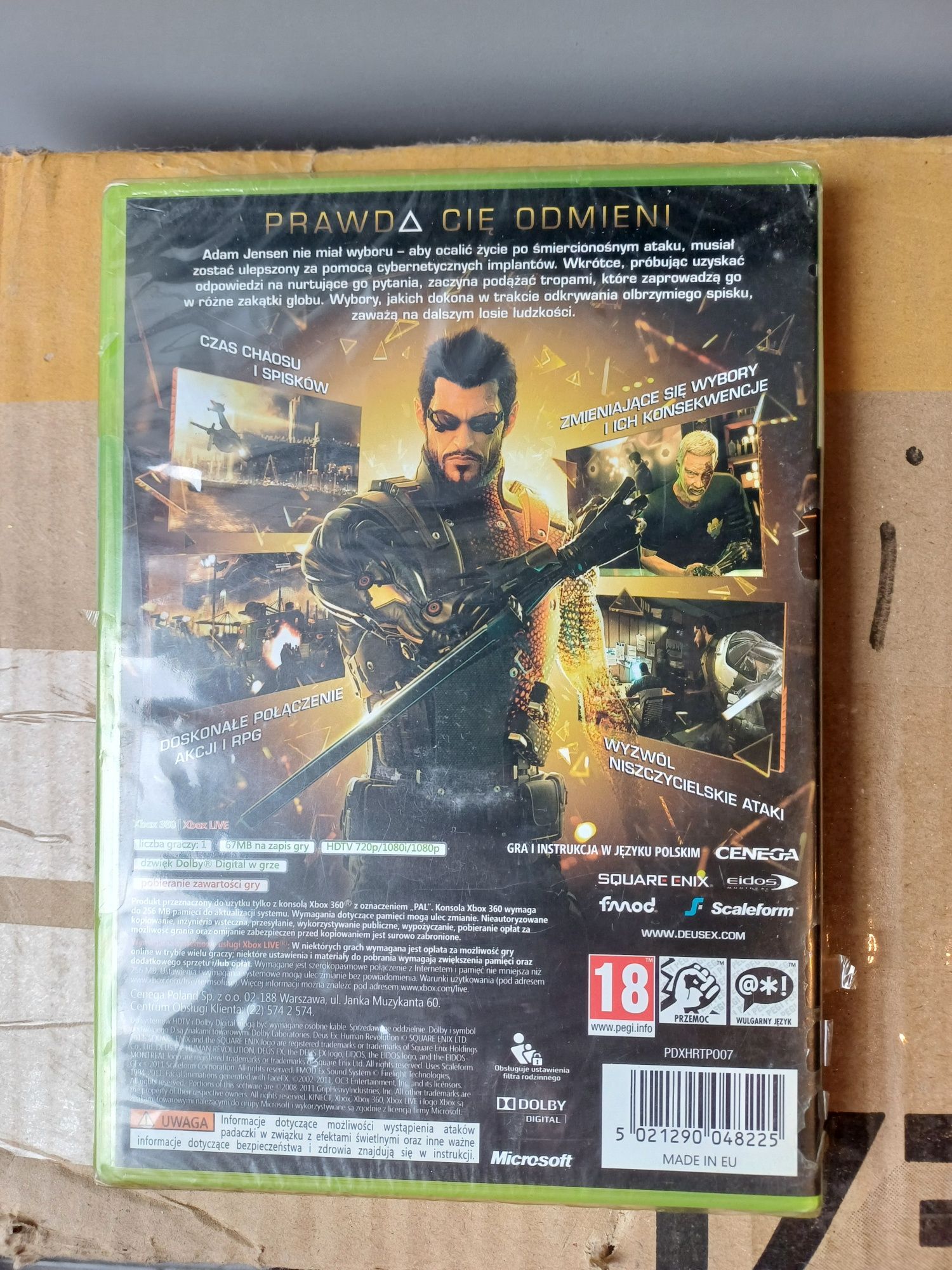 Deus Ex xbox 360 nowa