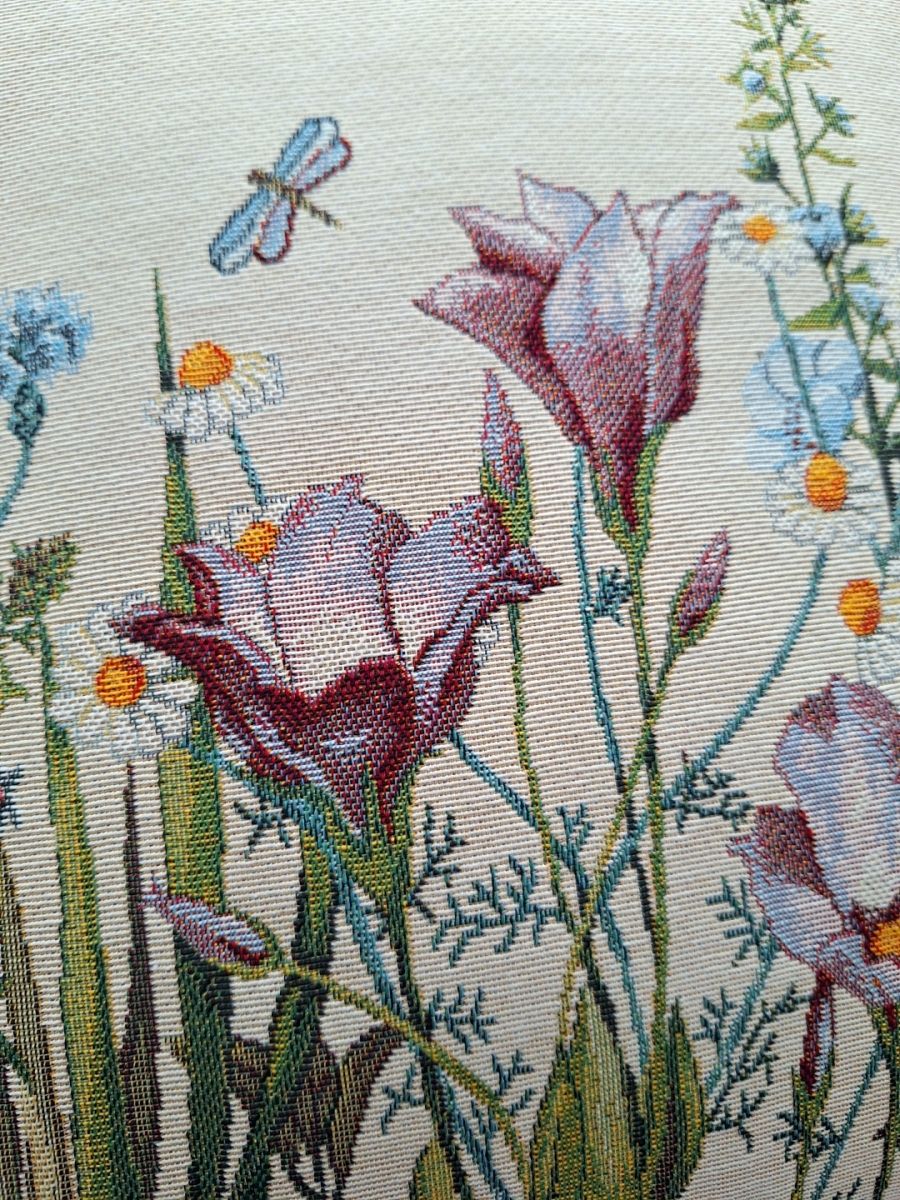 Poszewka 45x45 cm gobelinowa dekoracyjna L54 w Kwiaty polne