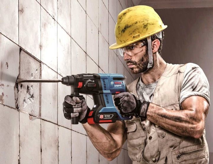 Akumulatorowy Młot Gbh 180-li Bosch Korpus Body