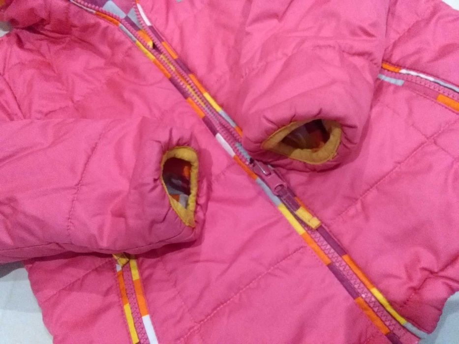 dwustronna kurteczka marki Bejo, 128, kratka