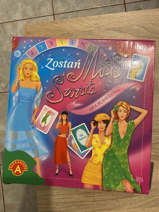Gra zostan miss swiata planszowa na mikolaja