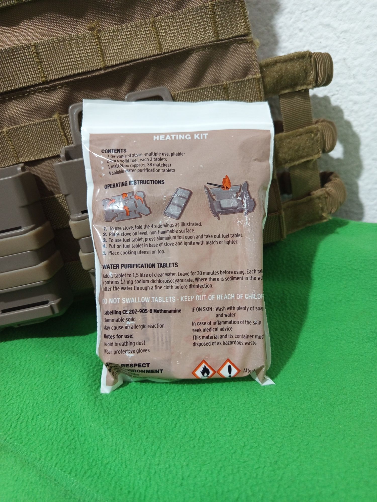 Kit sobrevivência