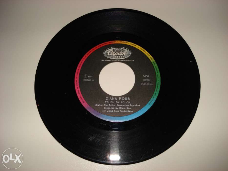 Disco Vinil Single - Diana Ross - "Touch By Touch" (1984)