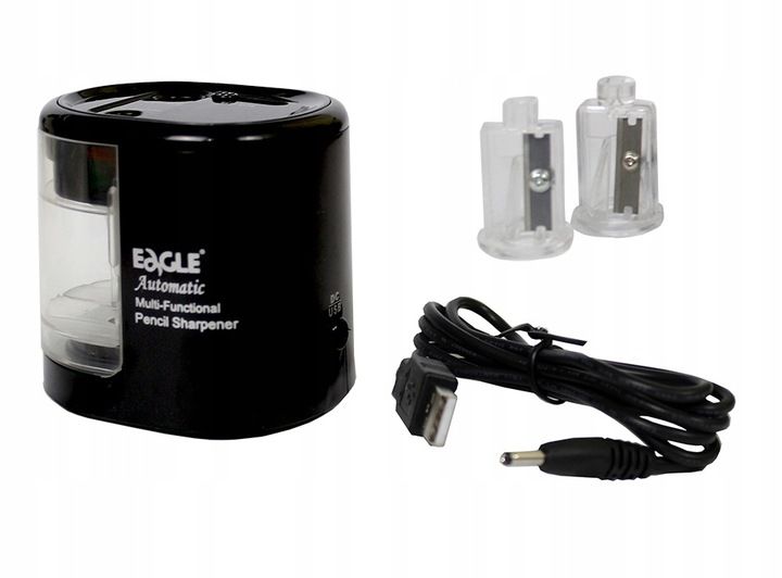 Eagle Temperówka Elektryczna Podwójna Czarna