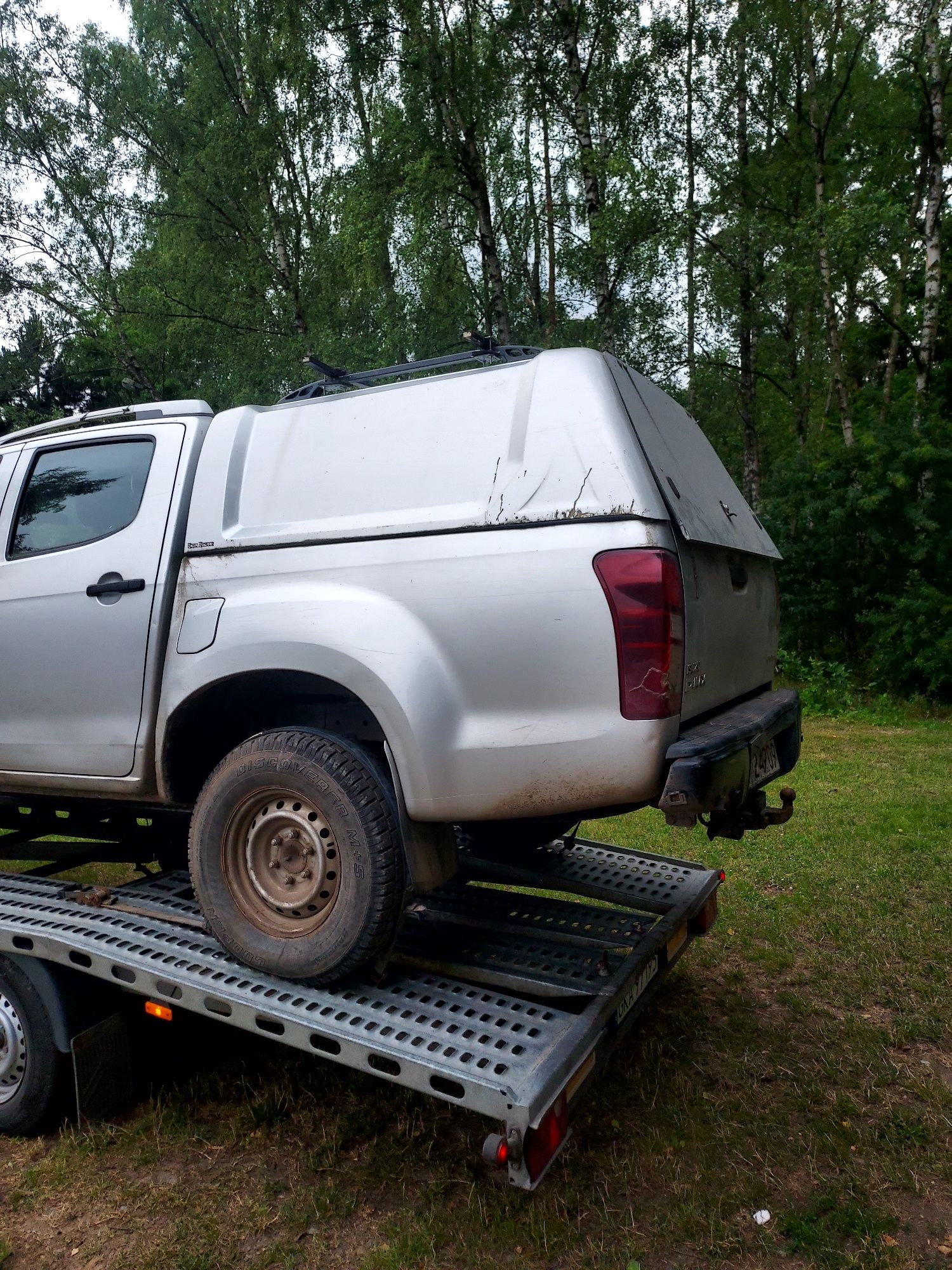 Isuzu D-max II klima wciągarka