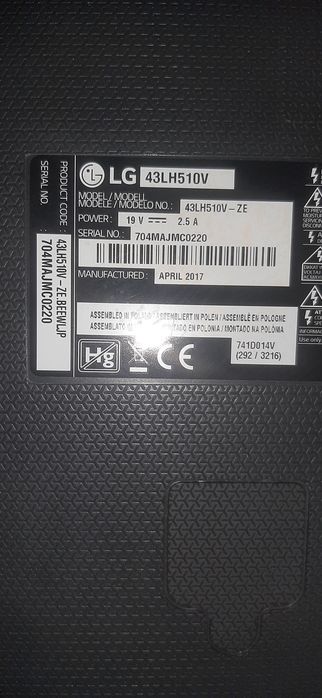 Placas de TV  LG