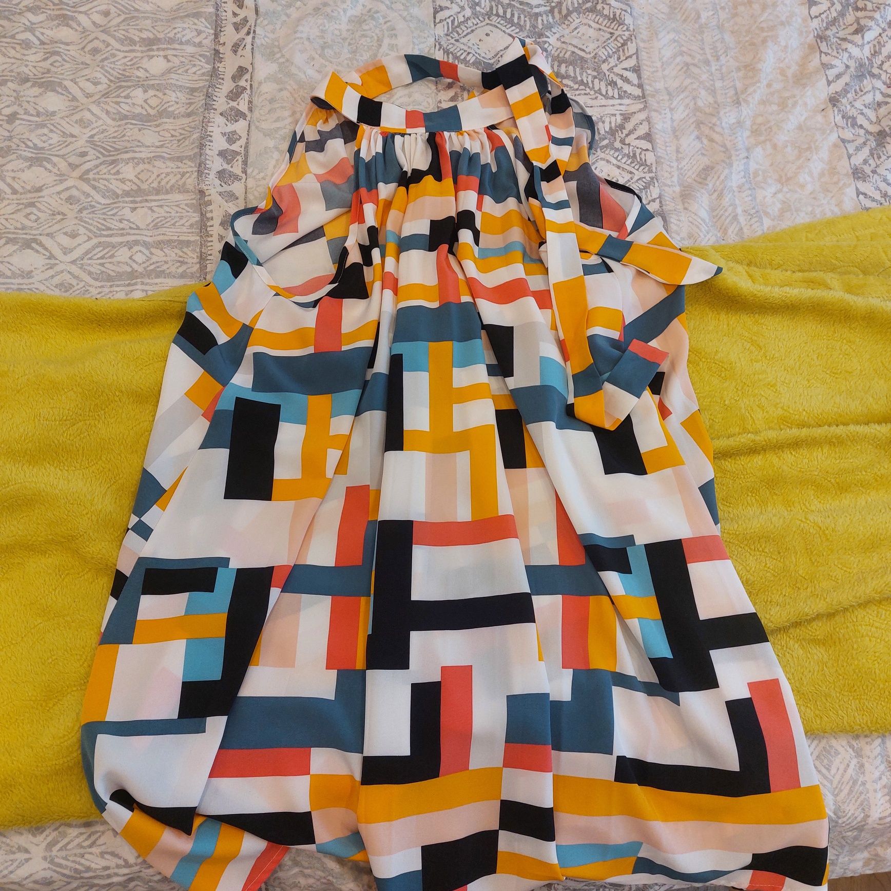 Vestido Padrão curto