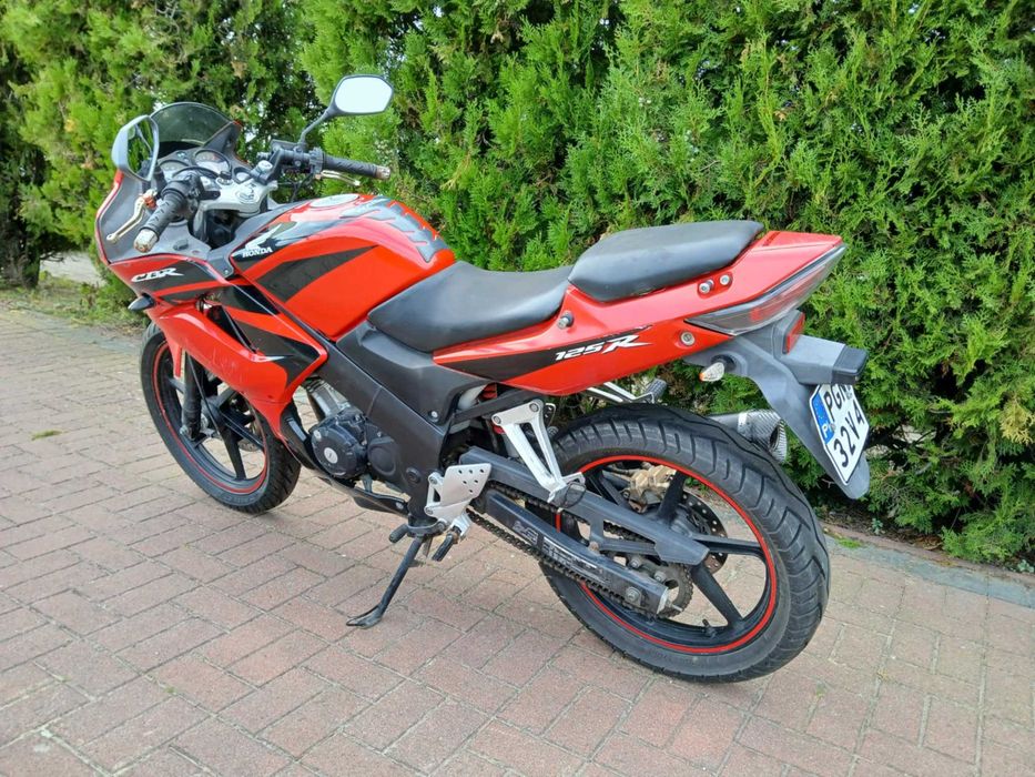 Honda Cbr 125 jc39, Zarej, Opł,Kat A1,B, Stan Bdb,Inne 125,Transport