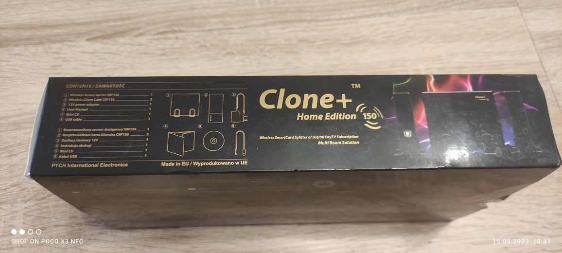 Splitter Clone + Home Edition 150 Multiroom kablówki