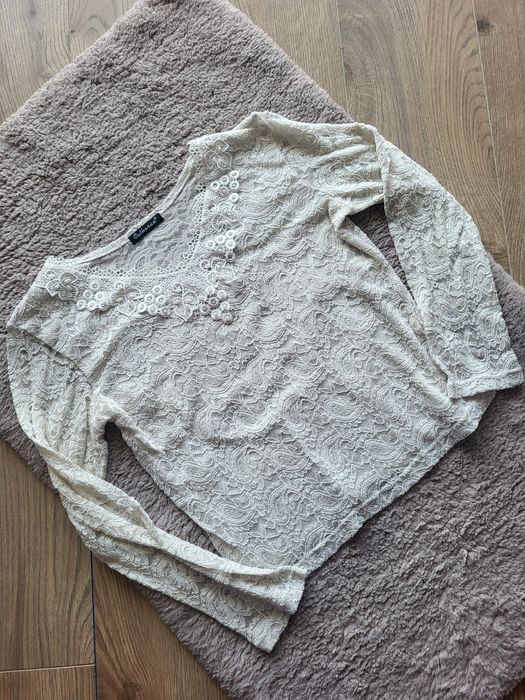 Koronkowa bluzka r L