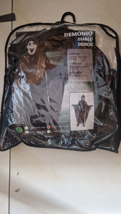 Fantasia de carnaval de criança