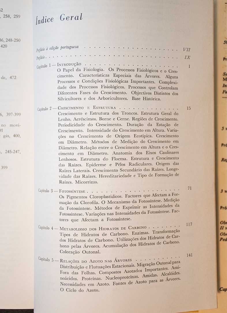 Fisiologia das Árvores - guia árvores