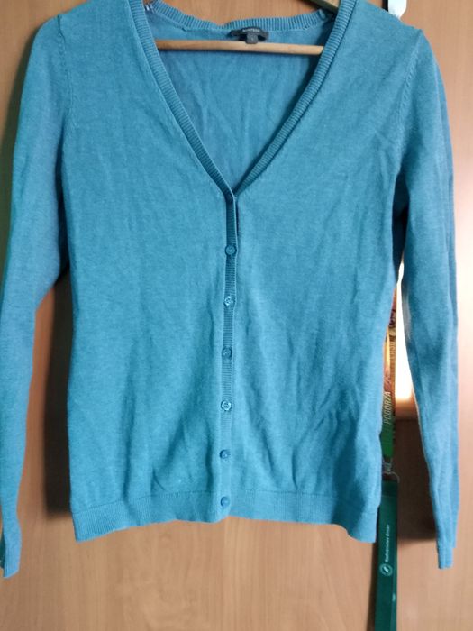 Niebieski sweter damski rozmiar S