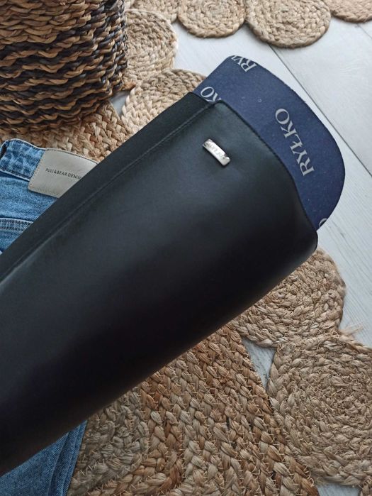 Buty kozaki oficerki skórzane Ryłko 39