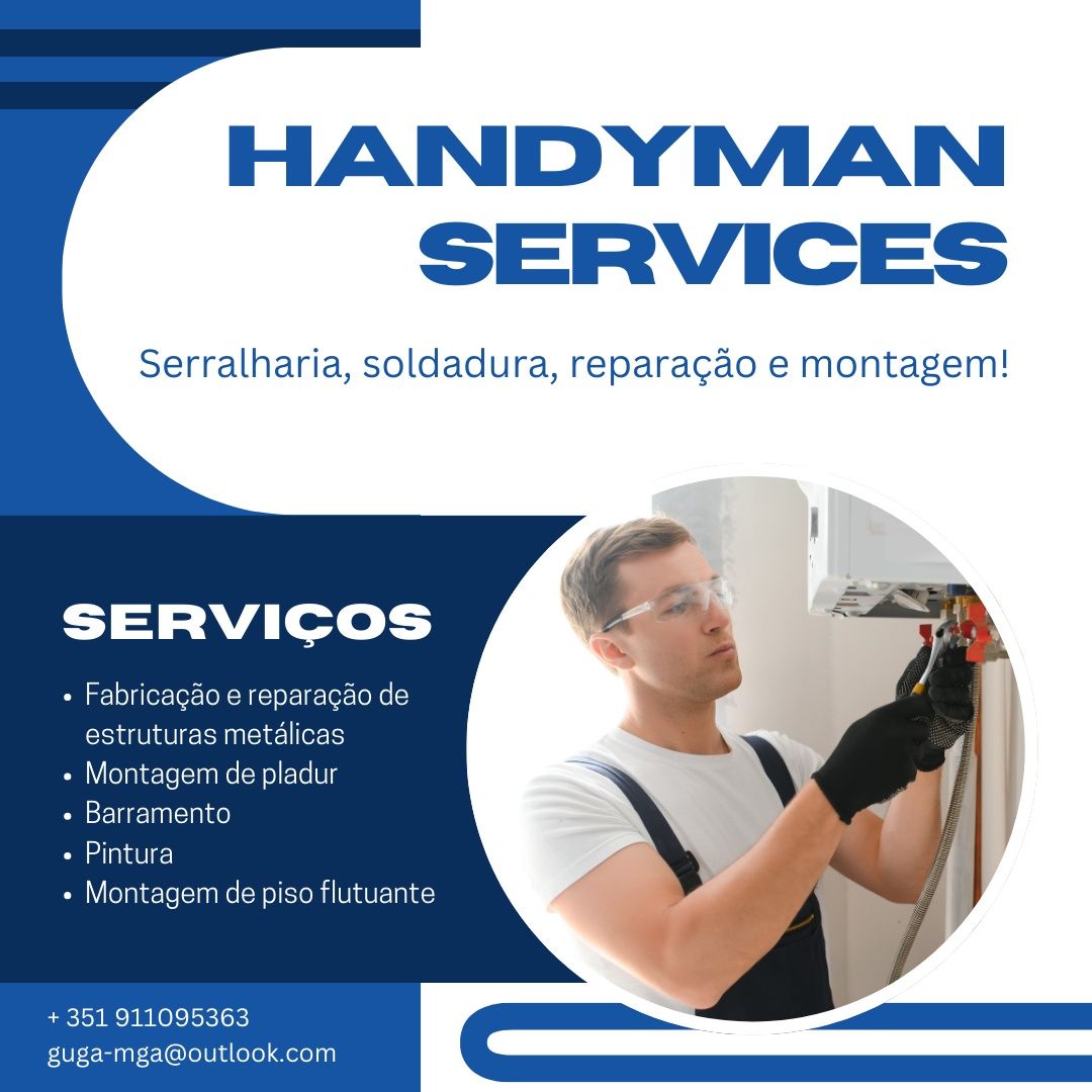 Serviços especializados em carpintaria