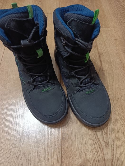 Зимові чобітки Ecco Gore tex 39 р 25 см зимние ботинки экко сапоги
