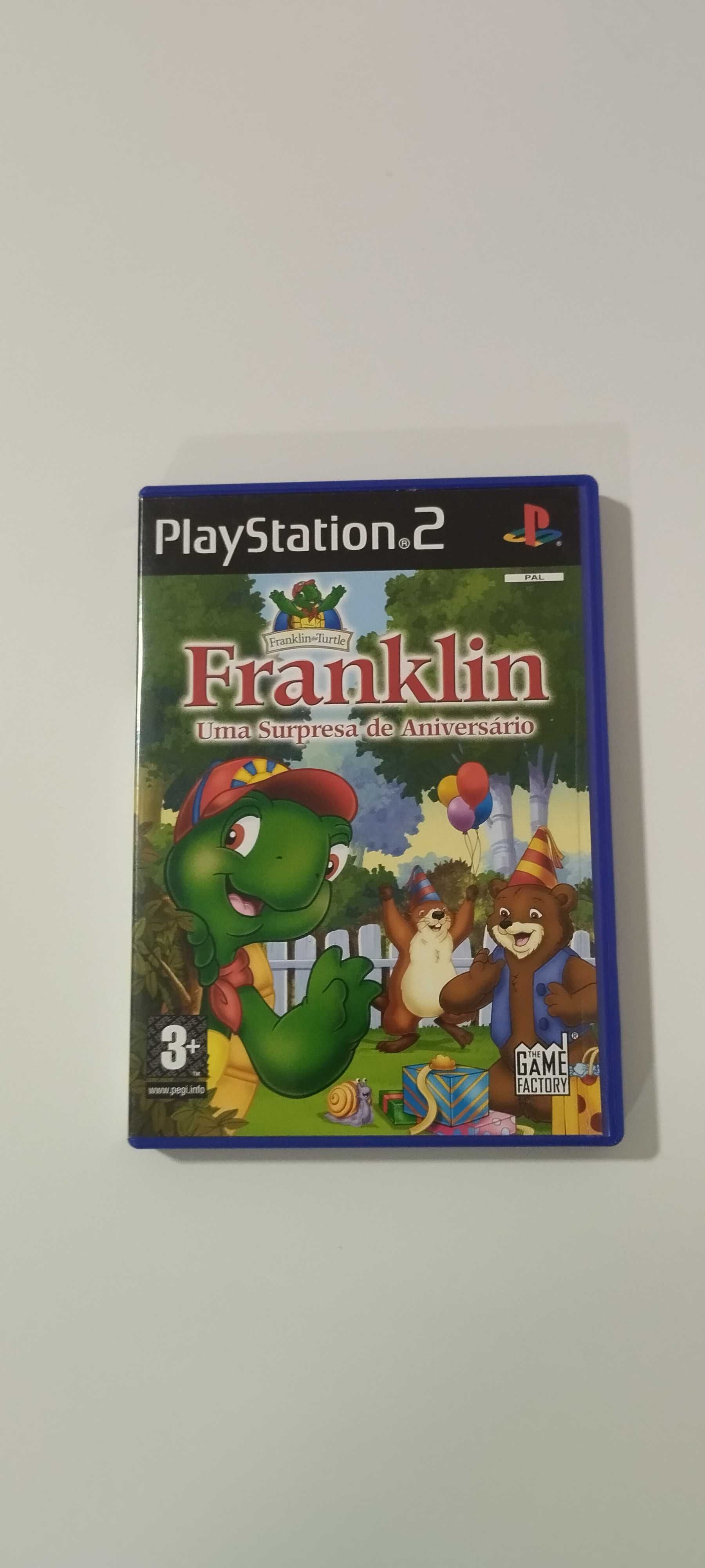 Tartaruga Franklin Uma Surpresa de Aniversário Playstation 2 PS2