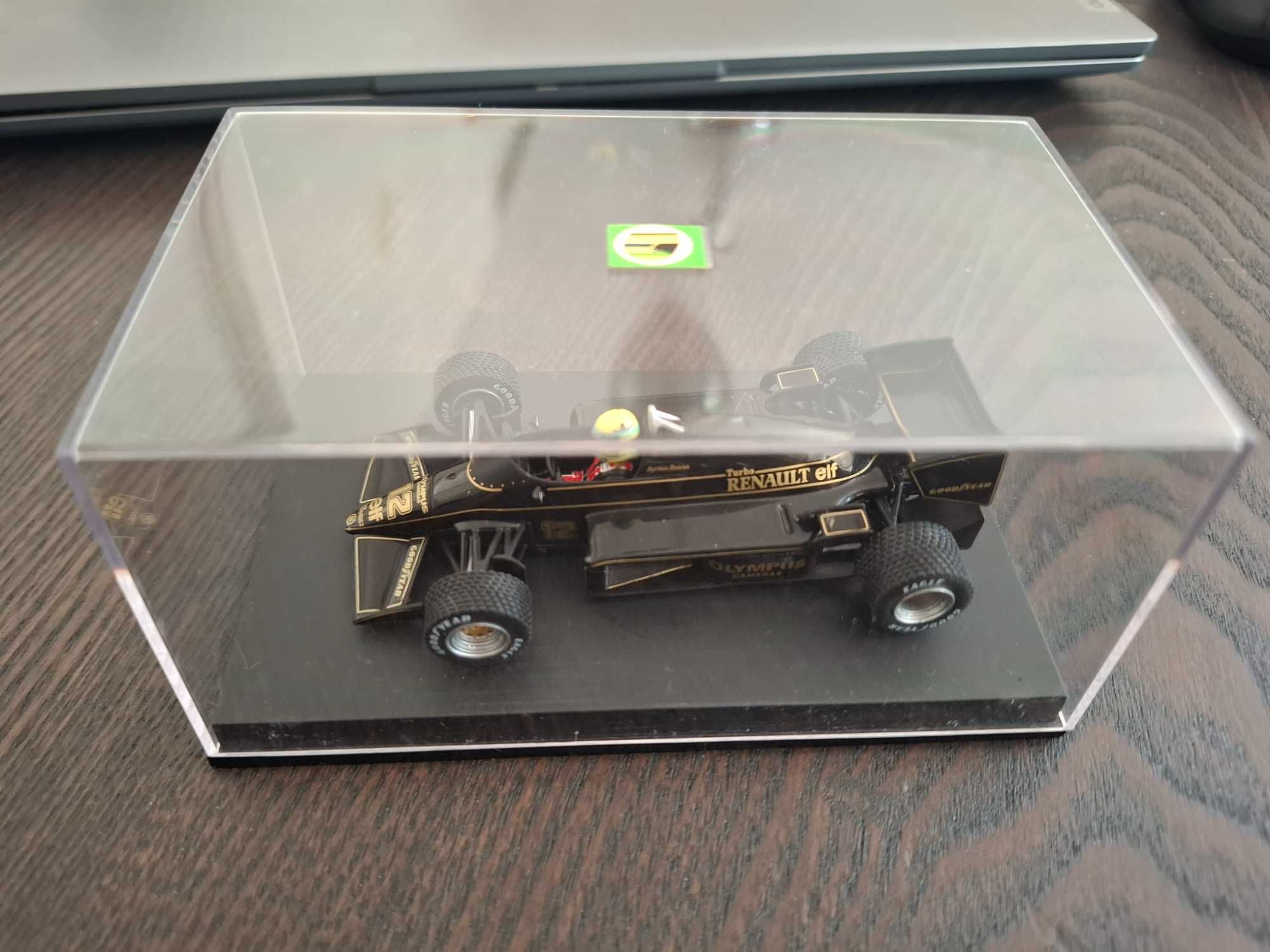 Miniatura Lotus 97T Ayrton Senna