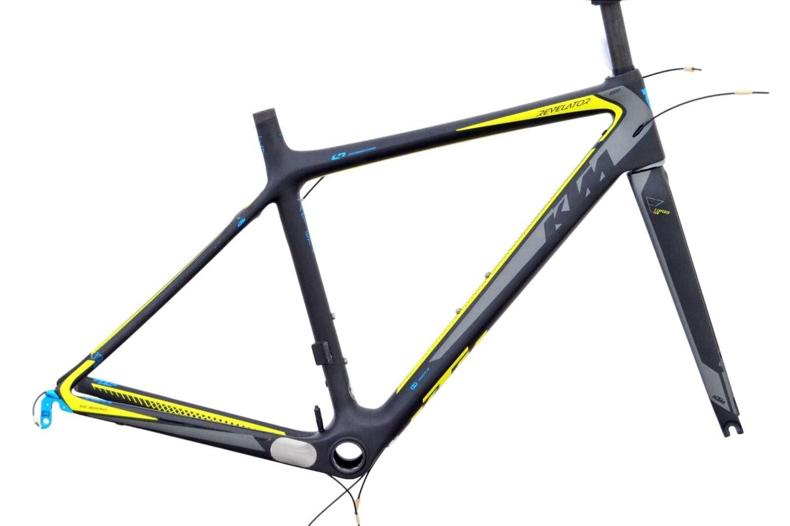 Nowa rama z widelcem KTM REVELATOR CARBON Frameset szosa szosowa FV23