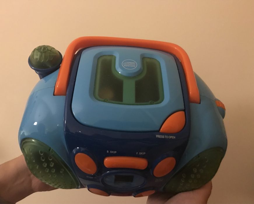 Leitor de CD portátil infantil