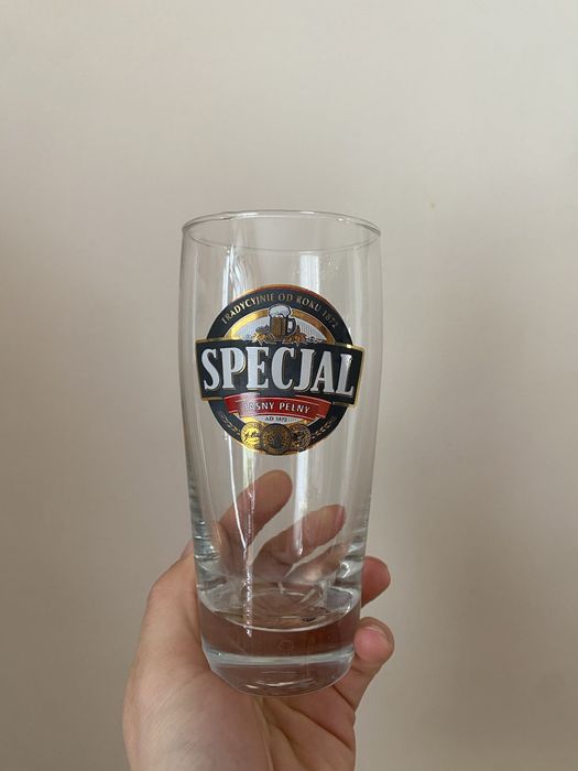 mała szklanka pokal do piwa specjal 0,3 l