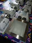 8 Projetores luz 160x160 2xE27
