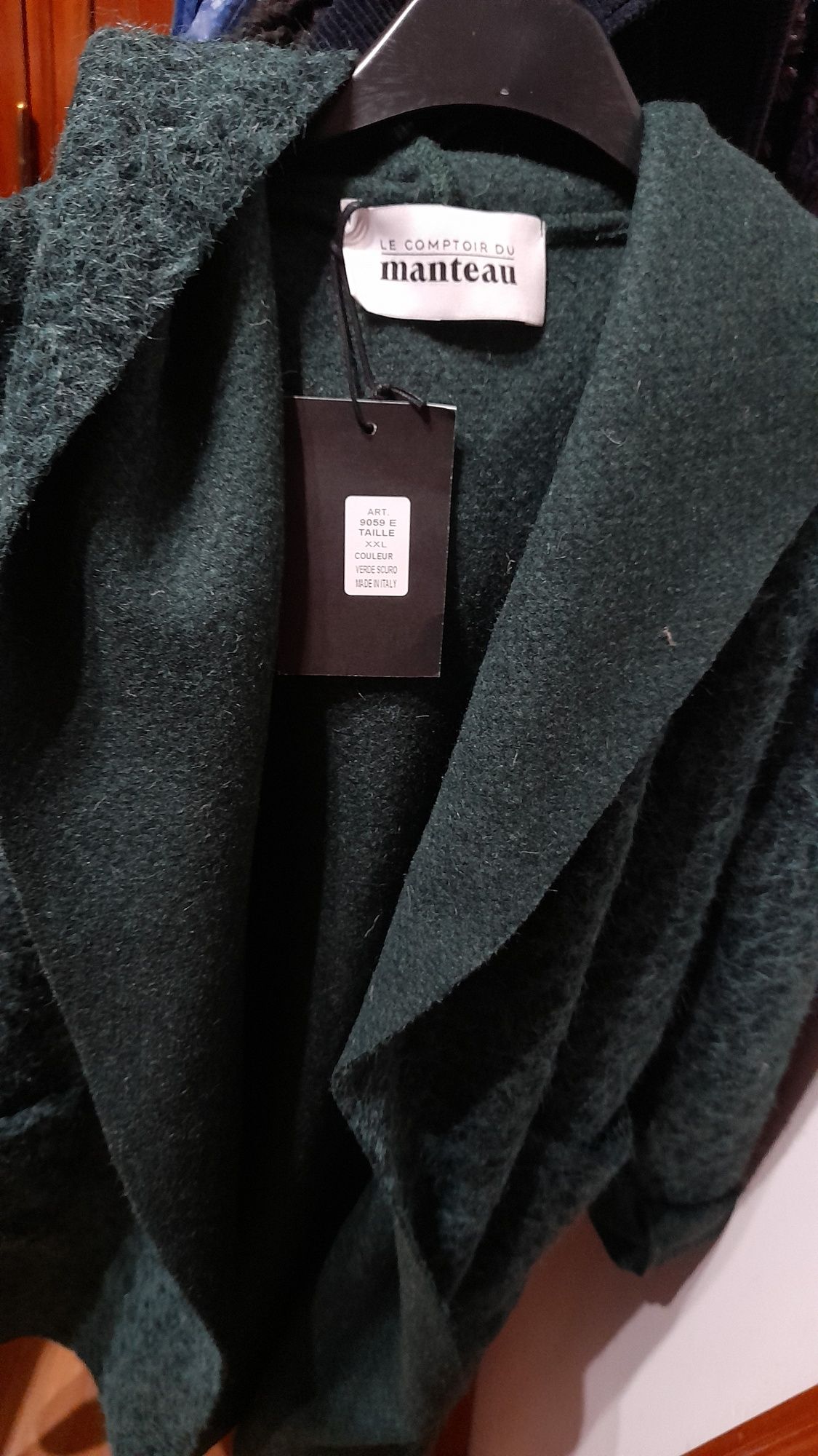 Sobretudo Le comptoir du manteau Verde Escuro