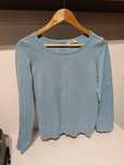 Sweter damski jasnoniebieski