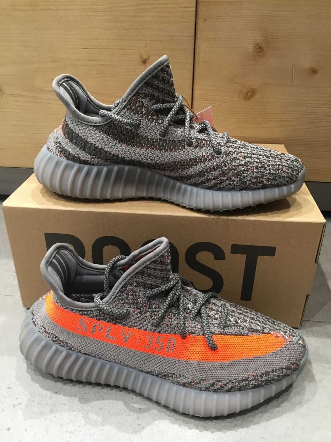 Pomarańczowy|Sportowe-Męskie adidasYeezy UnisexTrampki 43