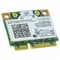 Placa  wifi Intel 3160 DualBand Wireless +Bluetooth MiniPCIe2.4 5.8Ghz