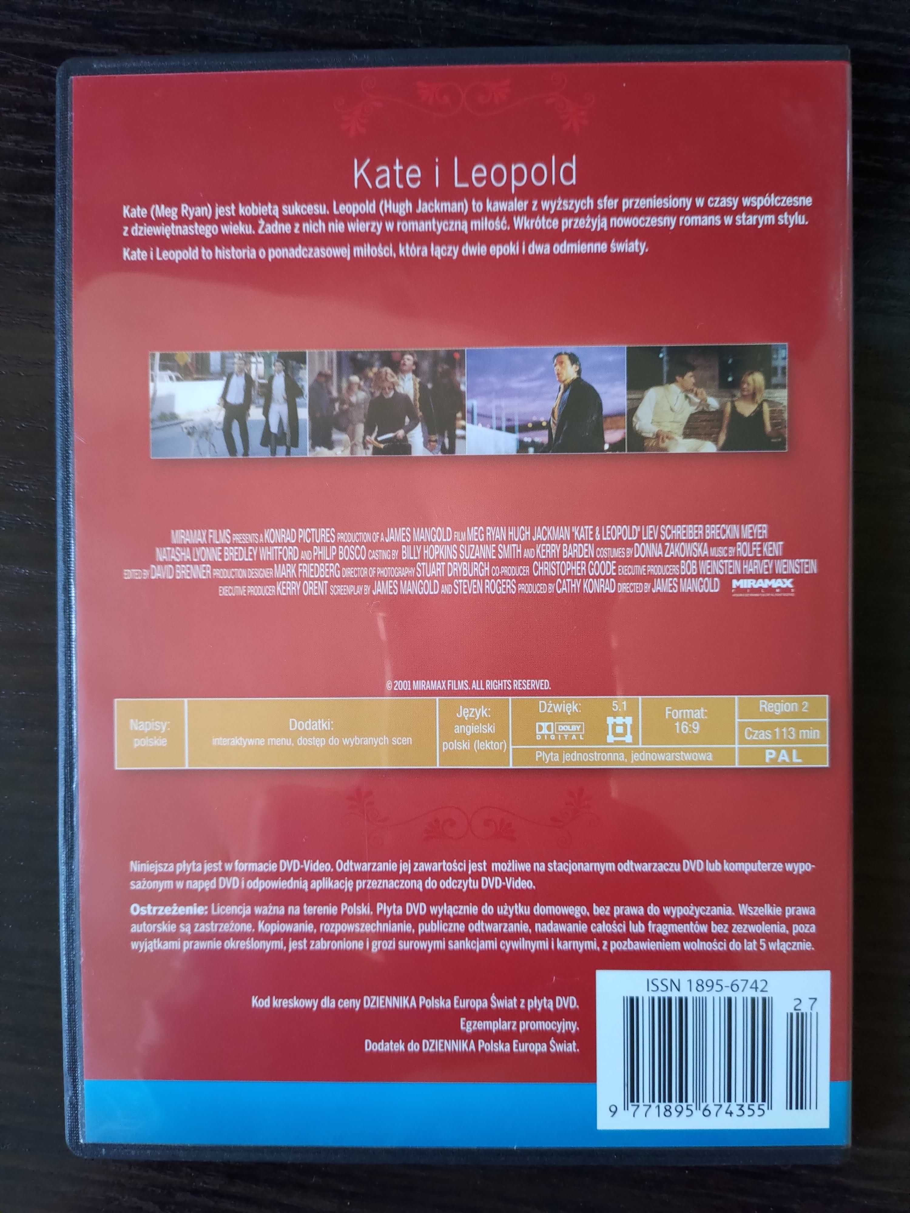 Kate i Leopold - Film DVD