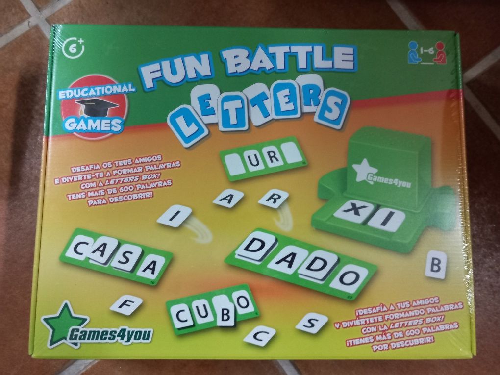 Jogo Fun Battle Letters games4you