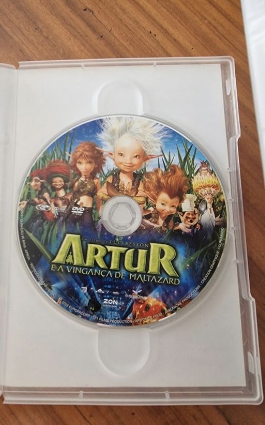 Pack DvDs 1 + 2 Artur e os Minimeus