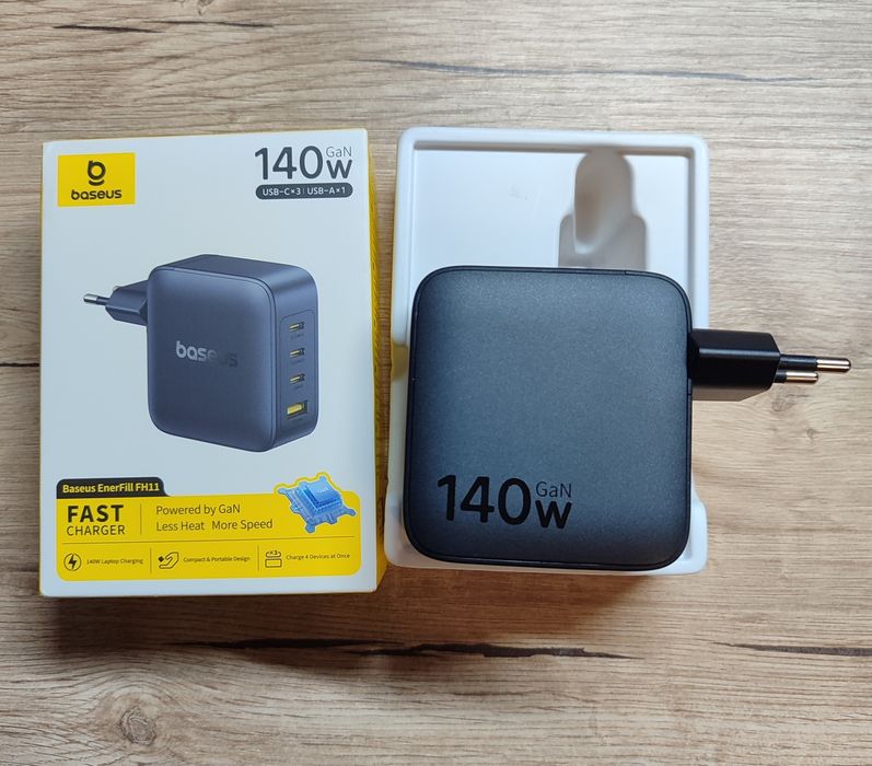 Baseus / Asometech 140W/140Вт зарядка блок питания для MacBook PD3.1