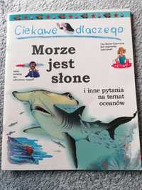 Książka dla dzieci Morze jest słone