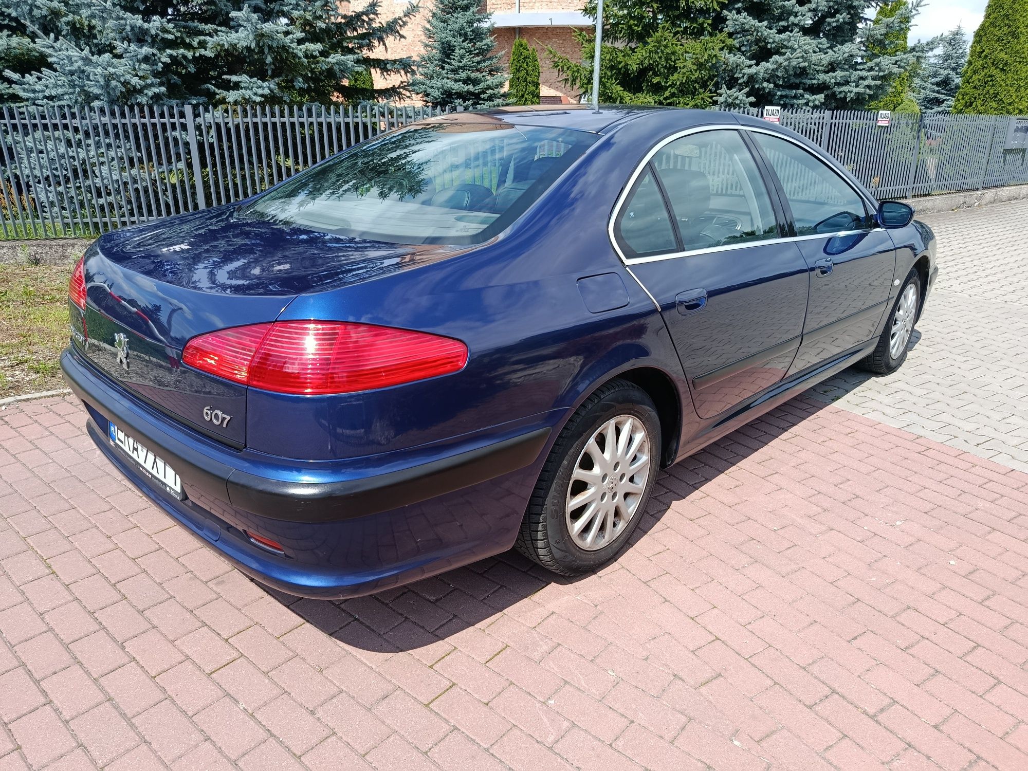Peugeot 607 ' 2002 rok ' Benzyna ' Skóry '