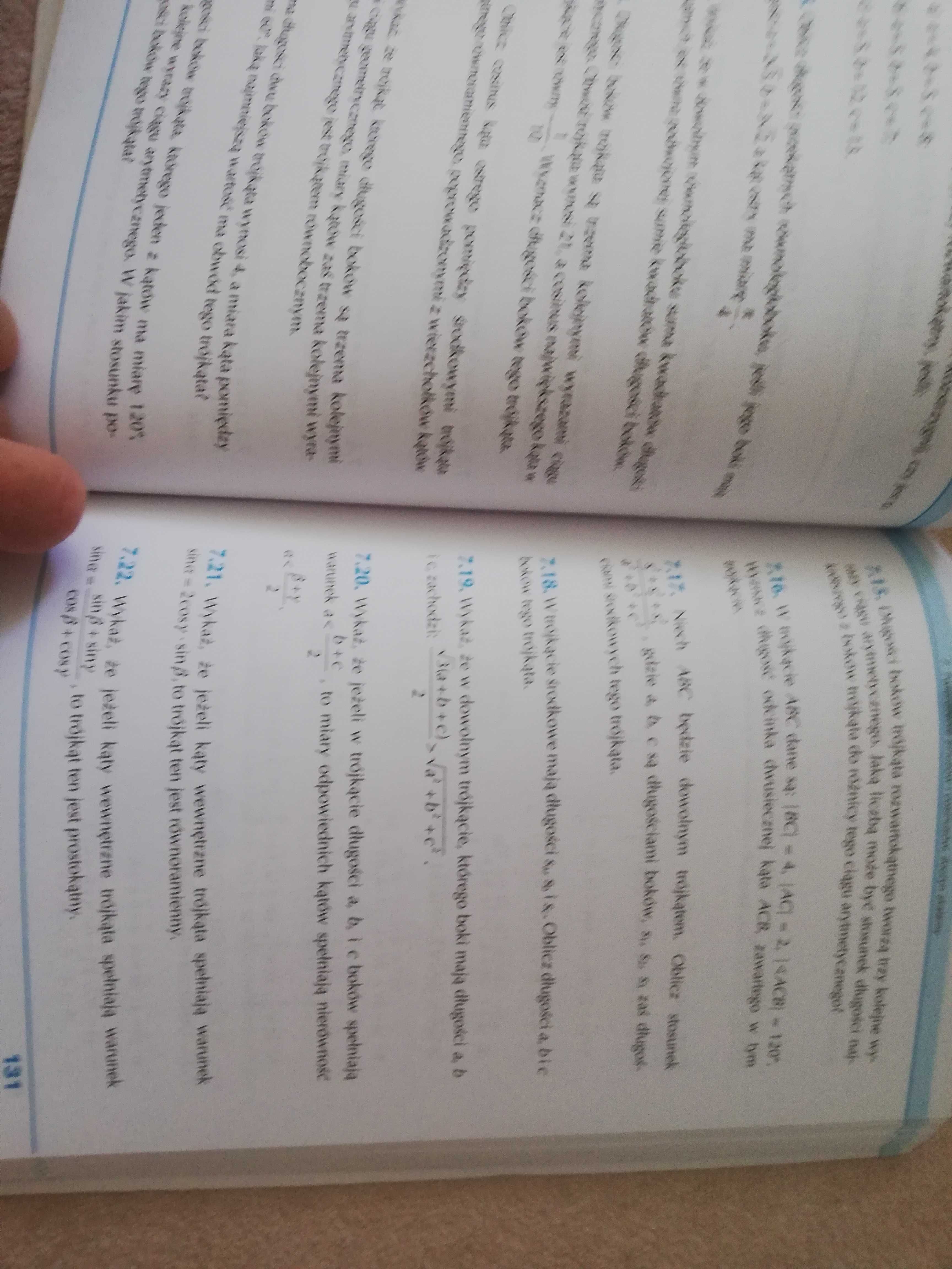 Matematyka zbiór zadań do 2 klasy liceum Oficyna Edukacyjna