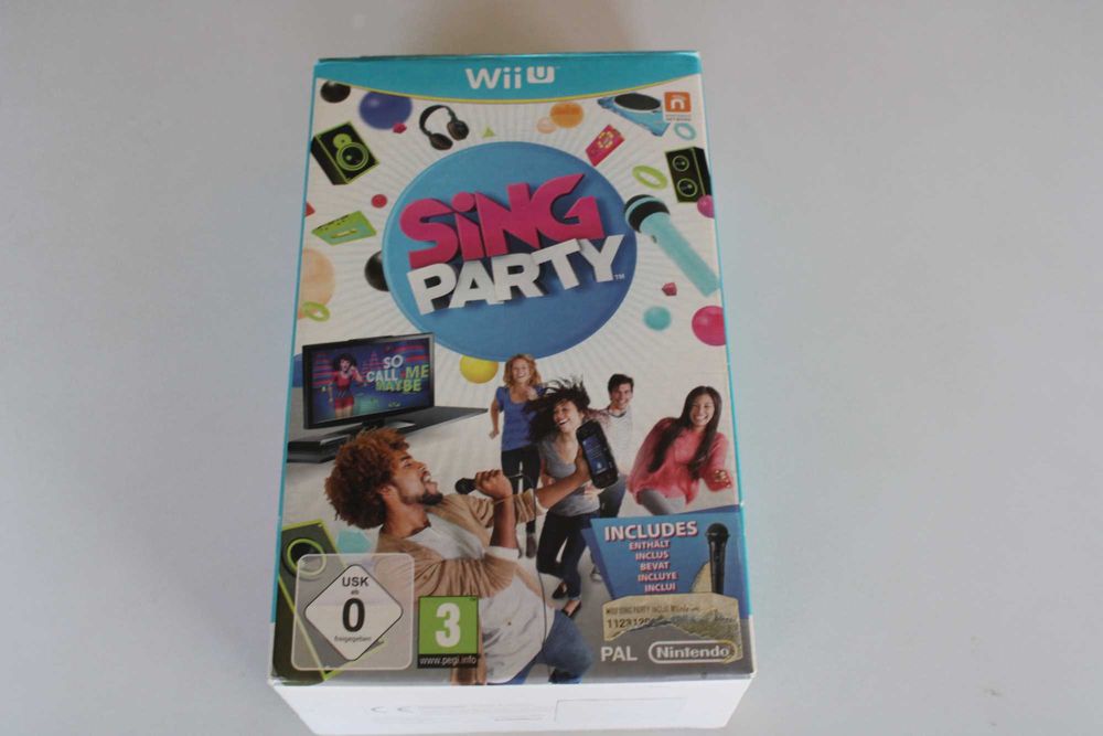 Jogo Sing Party para Wii U