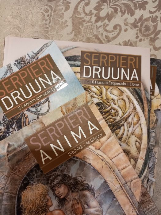 Druuna coleção completa (6 volumes)