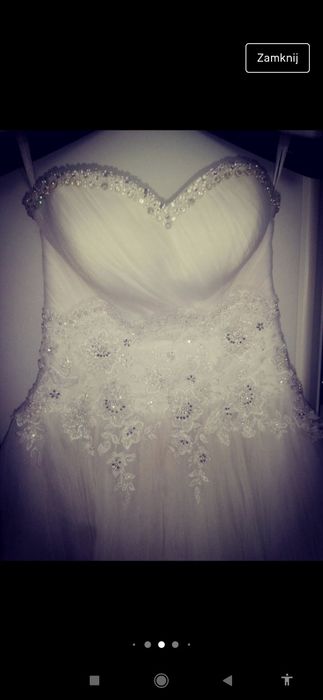 Sukienka ślubna typu Princess