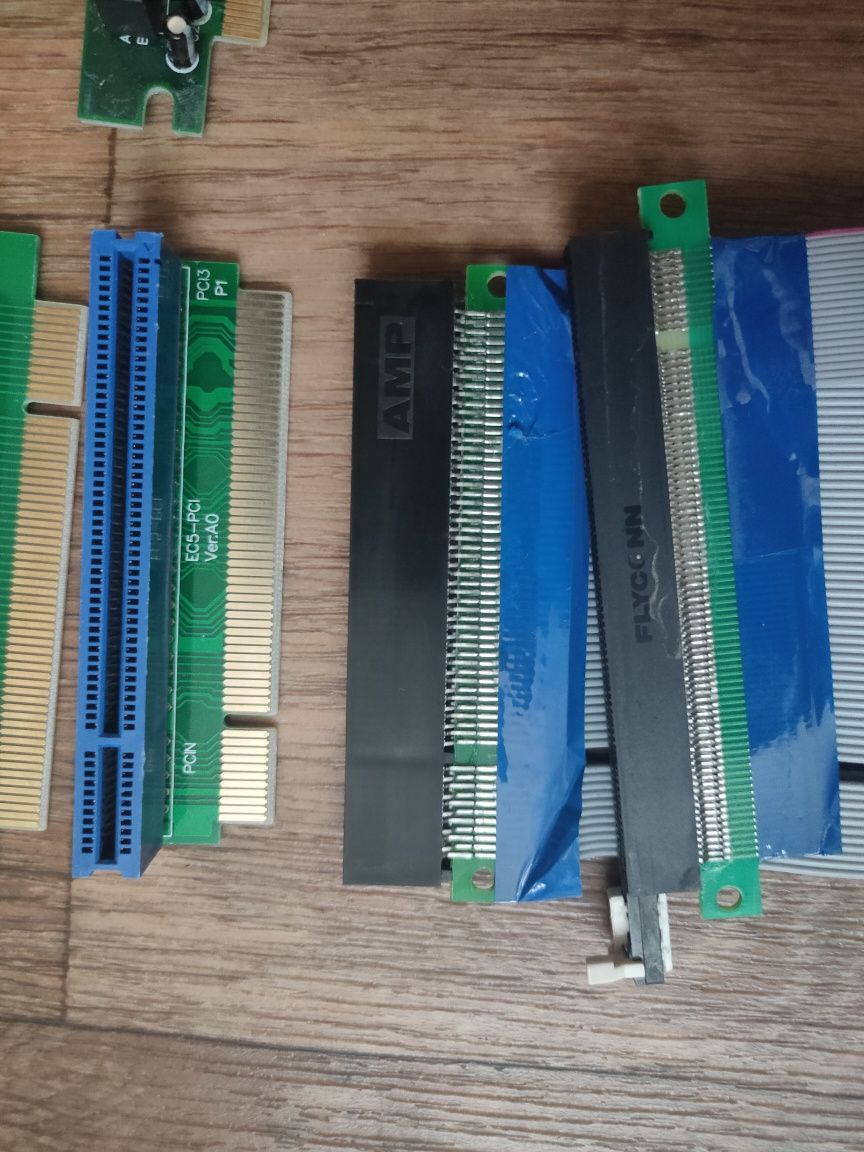 Райзер шлейф PCI-E 1X-1X 1X-16X