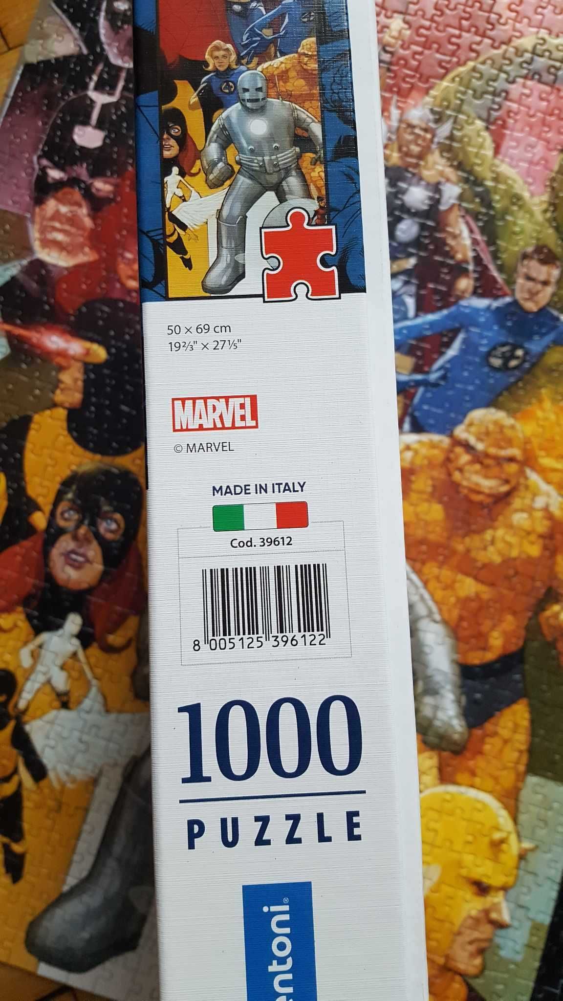 Puzzle Clementoni High Quality Collection 1000: Marvel 80