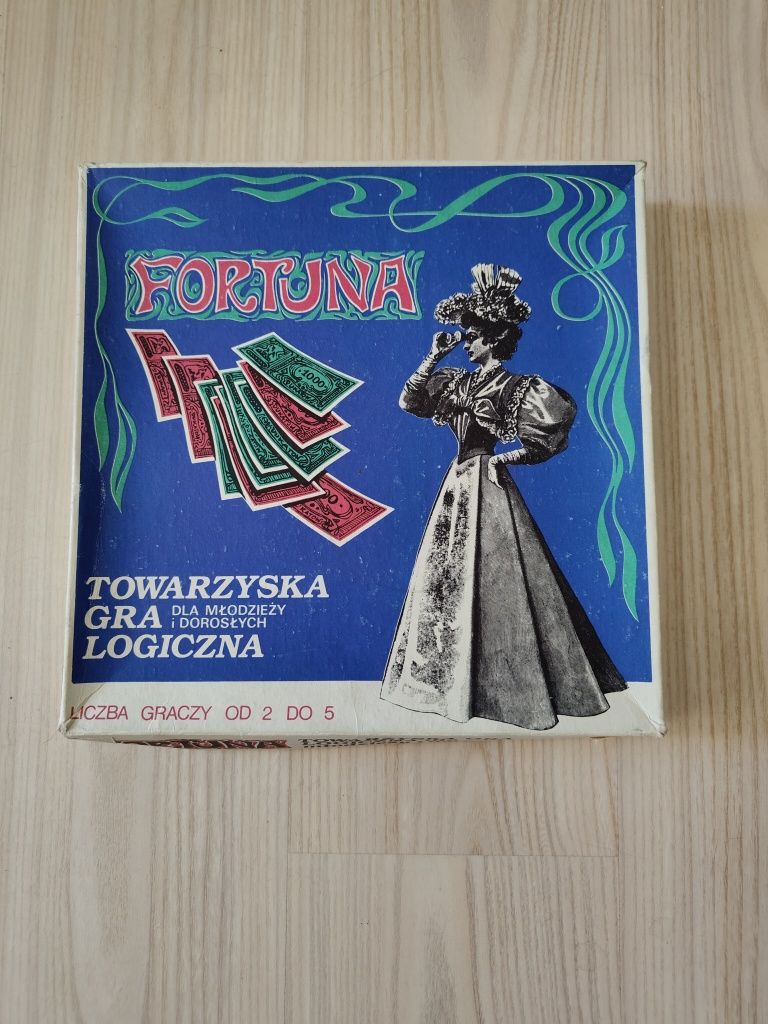 Gra planszowa Fortuna z czasów PRL-u